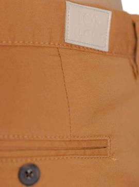 Bermuda Klout Chino Basica Ocre para Homem