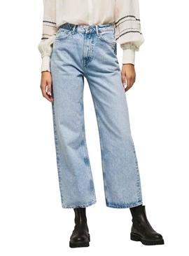 Calças Jeans Pepe Jeans Lexa Sky Azul Mulher