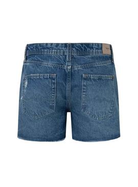 Shorts Pepe Jeans Thrasher Azul para Mulher