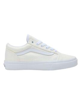 Sapatilhas Vans Old Skool Glitter Branco para Menina