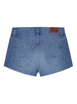 Shorts Pepe Jeans Patty Azul Claro para Menina