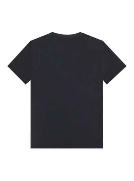 T-Shirt Antony Morato Multilogo Preto Homem