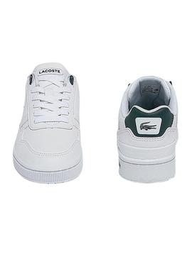 Sapatilhas Lacoste T-Clip Branco para Menino