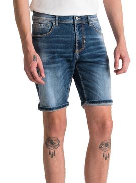 Bermudas Antony Morato Dave Azul para Homem