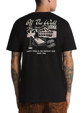 T-Shirt Vans Alojamento Preto para Mulher e Homem