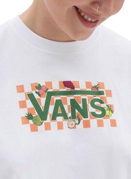 T-Shirt Vans Fruit Branco para Mulher