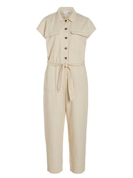 Jumpsuit Vila Tilo Bege para Mulher