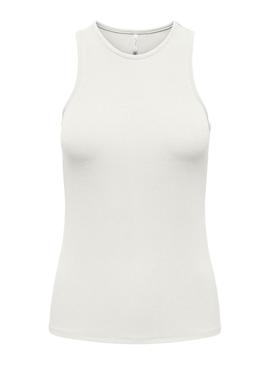 Top Only Belia Branco para Mulher