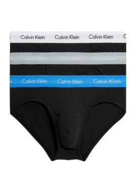 Cuecas Calvin Klein Hip Breve Azul Marinho Homem
