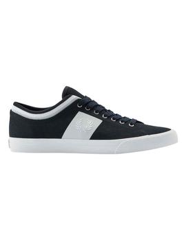 Sapatilhas Fred Perry Underspin Azul Marinho para Homem