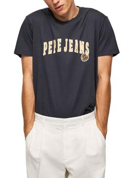 T-Shirt Pepe Jeans Ronell Azul Marinho para Homem