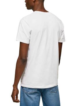 T-Shirt Pepe Jeans Ronell Branco para Homem