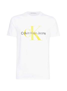 T-Shirt Calvin Klein Seasonal Branco Homem