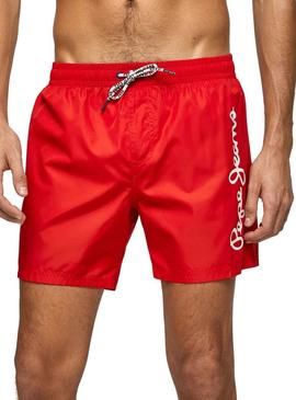 Swimsuit Pepe Jeans Finnick Vermelho para Homem