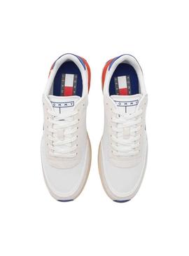 Sapatilhas Tommy Jeans Tech Runner Branco Homem