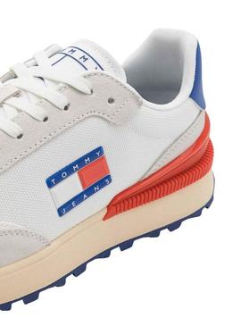 Sapatilhas Tommy Jeans Tech Runner Branco Homem