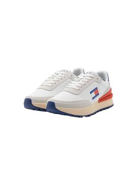 Sapatilhas Tommy Jeans Tech Runner Branco Homem