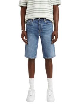 Bermudas Levis 405 Padrão Azul para Homem