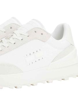 Sapatilhas Tommy Jeans Tech Runner Branco Mulher