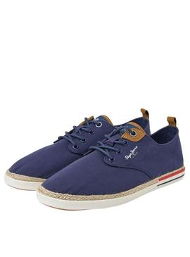 Sapatilhas Pepe Jeans Maoui Surf Azul Marinho Homem