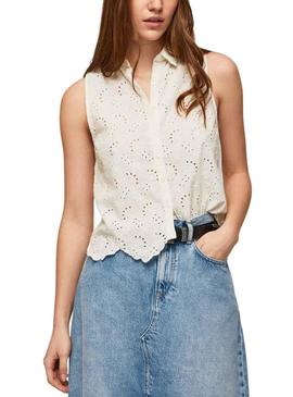 Camisa Pepe Jeans Eris Branco para Mulher