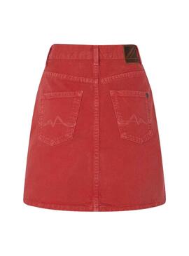 Saia Pepe Jeans Rachel Vermelho para Mulher