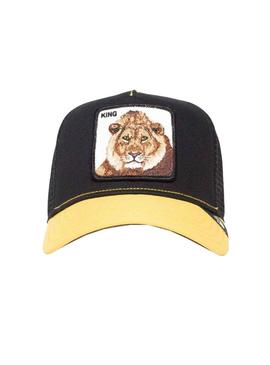 Gorro Goorin Bros Leon Preto e Amarelo