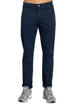 Pantalon Klout Chino Basic Azul Marinho para Homem