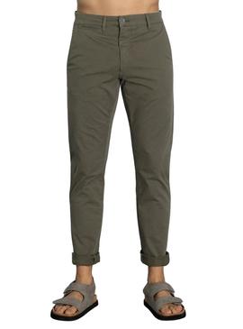 Pantalon Chino Verde Klout para Homem