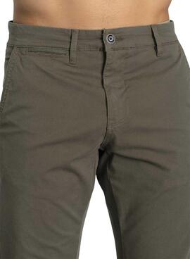 Pantalon Chino Verde Klout para Homem