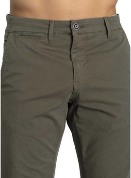 Pantalon Chino Verde Klout para Homem