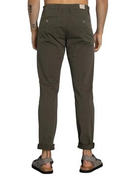 Pantalon Chino Verde Klout para Homem