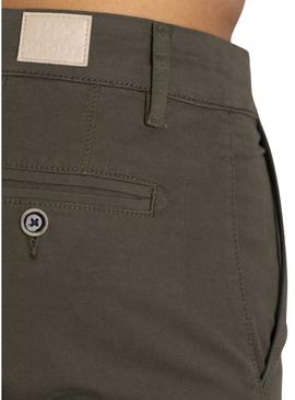 Pantalon Chino Verde Klout para Homem