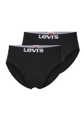 Cuecas Levis Solid Preto para Homem