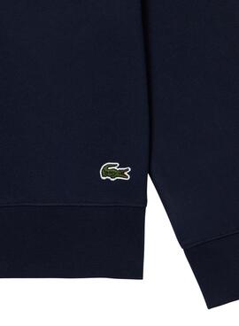 Sweat Lacoste Degradé Azul Marinho para Homem