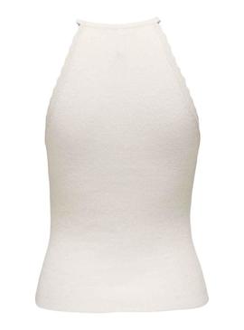 Top Only Gemma Halter Bege para Mulher