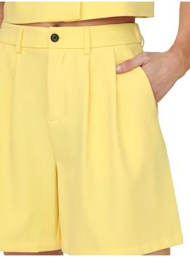 Short Only Abba Amarelo para Mulher