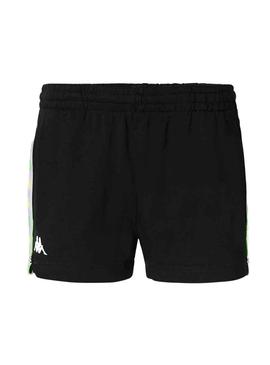 Short Kappa Treadyl Preto para Mulher