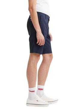 Bermudas Levis Chino Short Azul Marinho para Homem