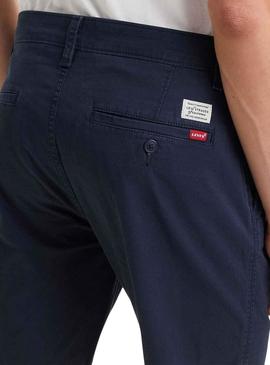 Bermudas Levis Chino Short Azul Marinho para Homem