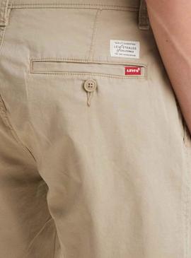 Bermudas Levis Chino Short Bege para Homem