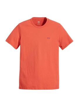 T-Shirt Levis Housemark Laranja para Homem
