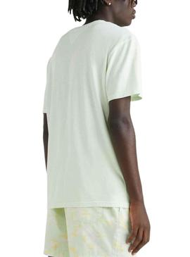 T-Shirt Tommy Jeans Arched Verde para Homem