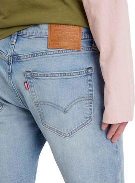 Bermudas Levis 412 Slim Azul para Homem