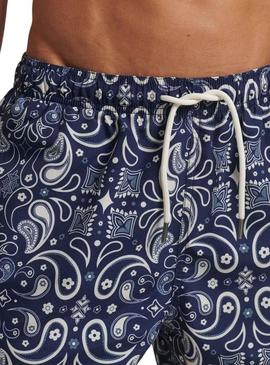 Swimsuit Supedry Studio Azul Marinho para Homem