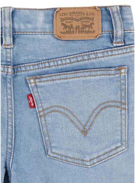 Calças Jeans Levis Wide Perna Azul para Menina