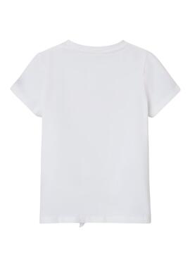 T-Shirt Name It Joma Branco para Menina