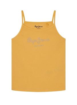 Top Pepe Jeans Anastácia Amarelo para Menina