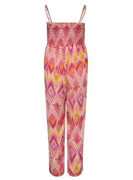 Jumpsuit Only Alma Life Poly Rosa para Mulher
