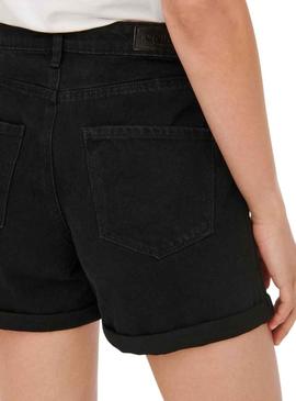 Short Only Vega Mom Preto para Mulher